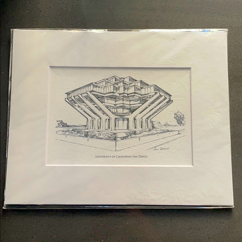 UC San Diego Hand Drawing